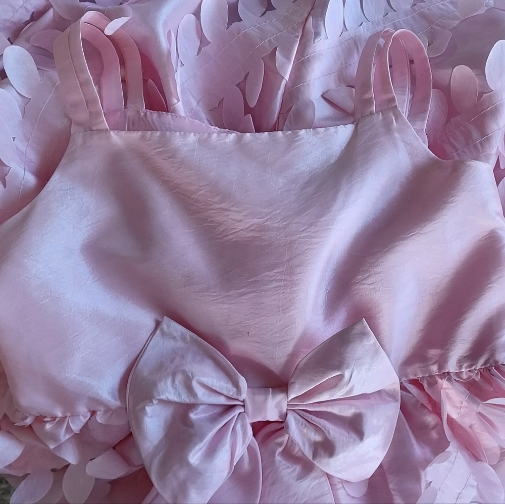 Place 89, sweet pink size 6x/7 girl's spring dress